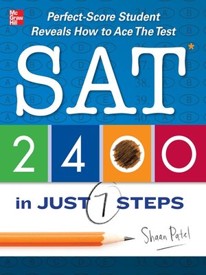 cover image of SAT 2400 in Just 7 Steps